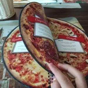 Alternative view of Menu in giấy nhựa