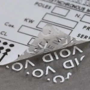 Decal bảo mật void