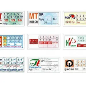 Alternative view of Tem bảo hành, tem vỡ