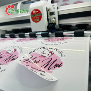 Alternative view of Nhãn decal Nhựa