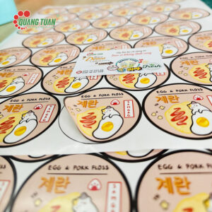 Alternative view of Nhãn decal giấy (ưu tiên cho sản phẩm khô)