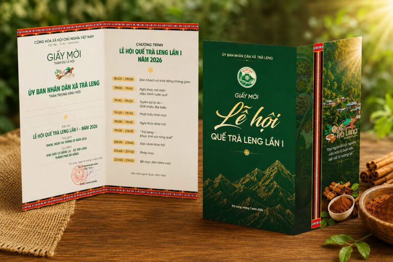 Dịch vụ in ấn thư mời sự kiện cao cấp